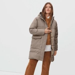 Everlane ReNew Puffer in Burnt Sugar